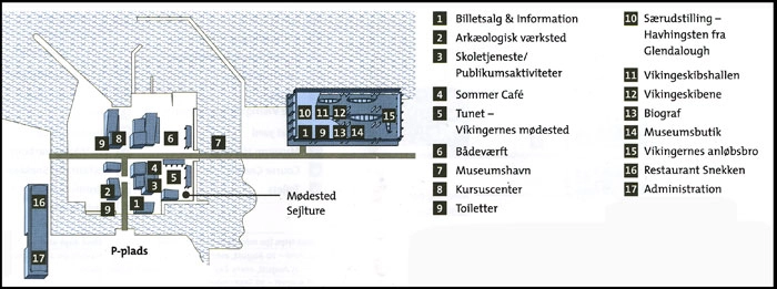 Vikingeskibsmuseet Situationsplan