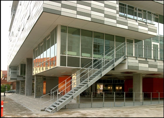 Bikuben Kollegiet Udvendig trappe