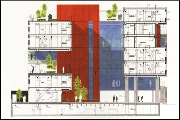 Bikuben Kollegiet Snit
