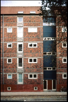 Lundtoftegården Facadeudsnit