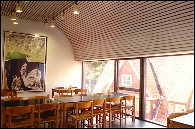 Pressens hus Kantineinteriør