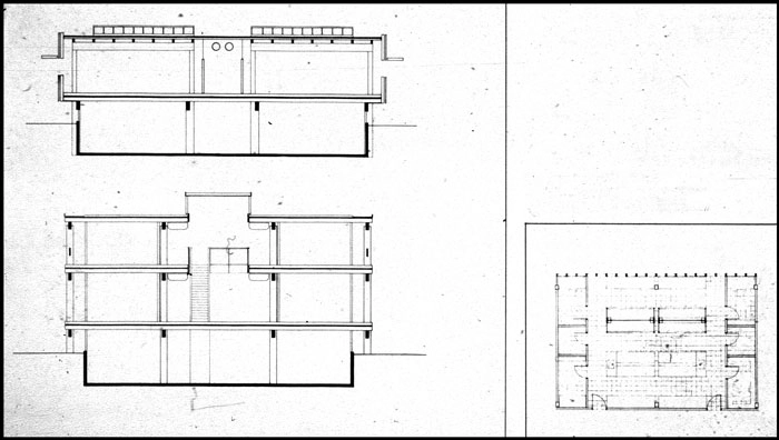 Pharmacia Plan og snit