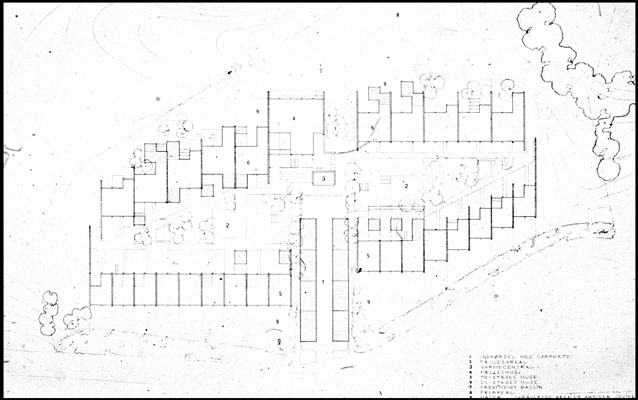 Sættedammen Situationsplan