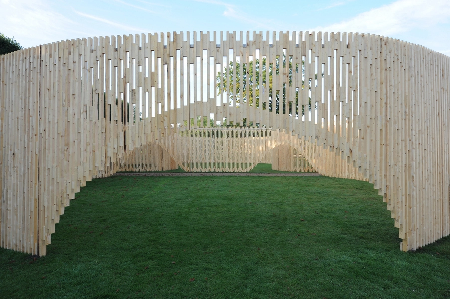 Trylletromler/Zoetropes - Pavillon MAA 1:1 Set indefra mod syd