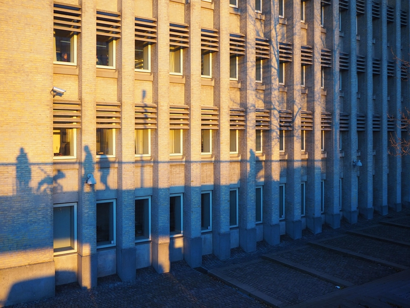 Udenrigsministeriet Udenrigsministeriet i aftensol