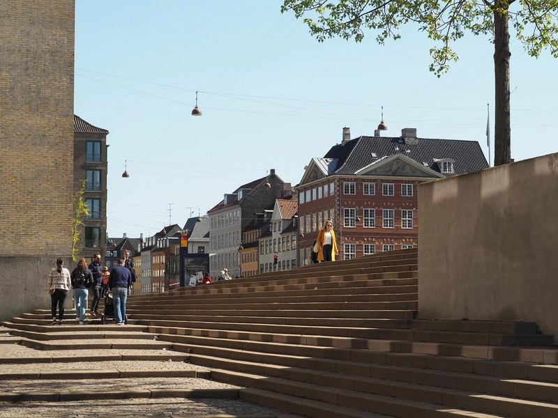 Udenrigsministeriet Trappen mod Torvegade