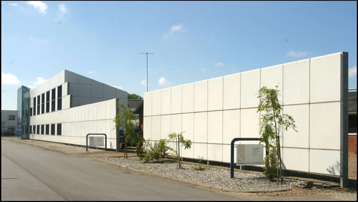 H. S. Hansens Fabrikker Facade