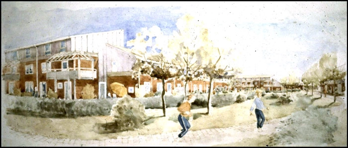 Bøgehegnet Akvarel II