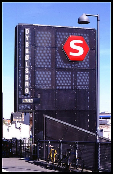 Dybbølsbro Station Fra fodgængerbroen