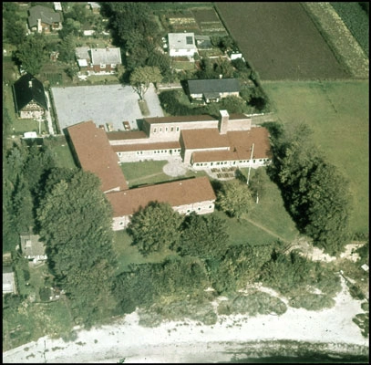 Kursusejendommen Klinten Luftfoto