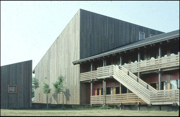 Skælskør Folkehøjskole Træbeklædning