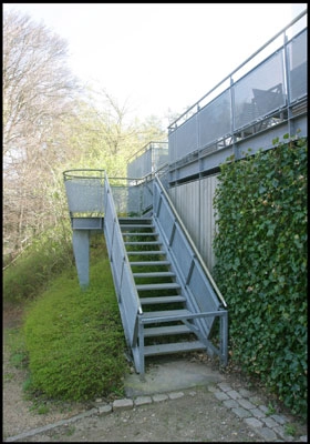 KunstCenteret Silkeborg Bad Balkontrappe