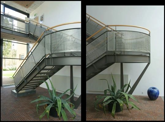 KunstCenteret Silkeborg Bad Indvendig trappe I