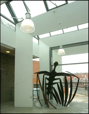 Vejle Kunstmuseum Udsnit af foyer.