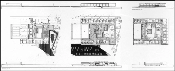 Egå Gymnasium Plan og snit