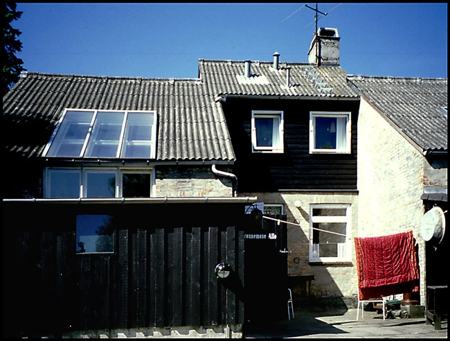 Atelierhusene Indgangsparti og ovenlys