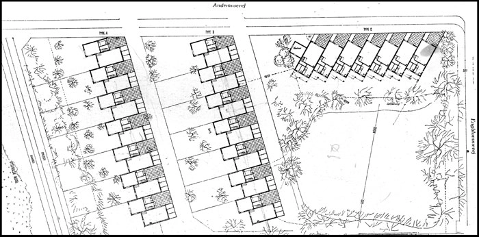 Atelierhusene Situationsplan