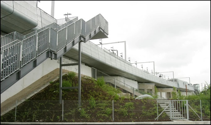 Ny Ellebjerg Station Perronbro