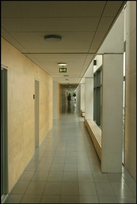 Decentralt Psykiatrisk Sygehus Indvendig gang