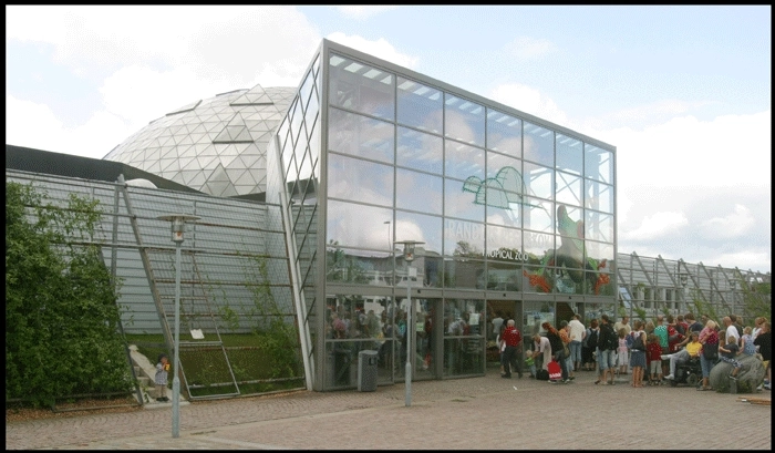 Randers Regnskov Hovedindgang