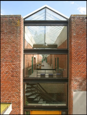 Risskov Amtsgymnasium Overdækket gang I