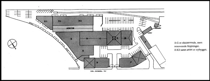 NEXT Sukkertoppen Gymnasium Situationsplan