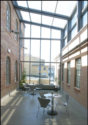 Vendsyssel Kunstmuseum Glasoverdækning