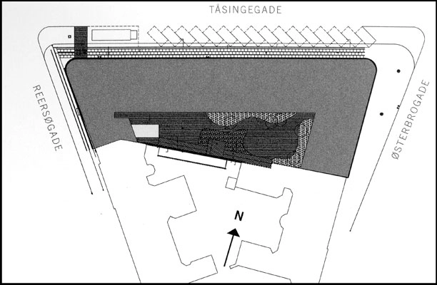 Østerbrogade 105 Situationsplan