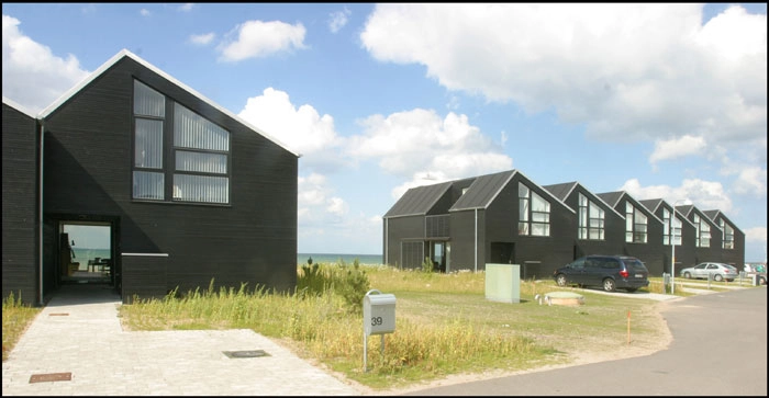 Kysthuse og Kajhuse i Øster Hurup 