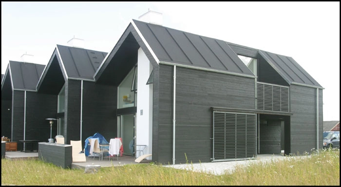 Kysthuse og Kajhuse i Øster Hurup Total