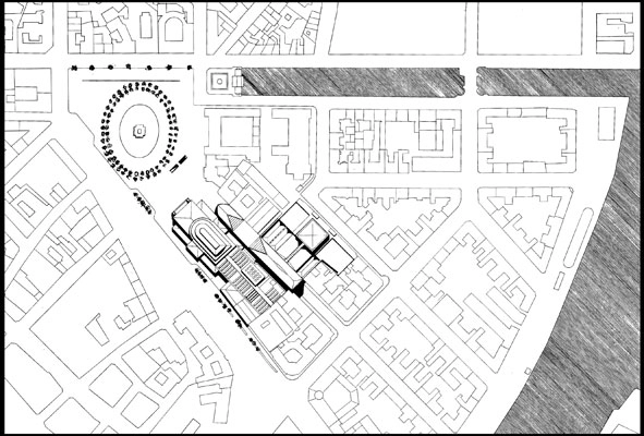 Teaterfuglen Situationsplan