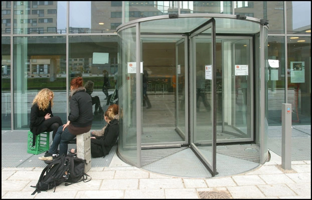 Ørestad Gymnasium Hovedindgang