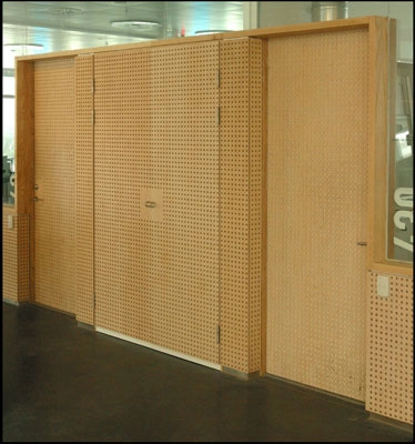 Ørestad Gymnasium Træbeklædning