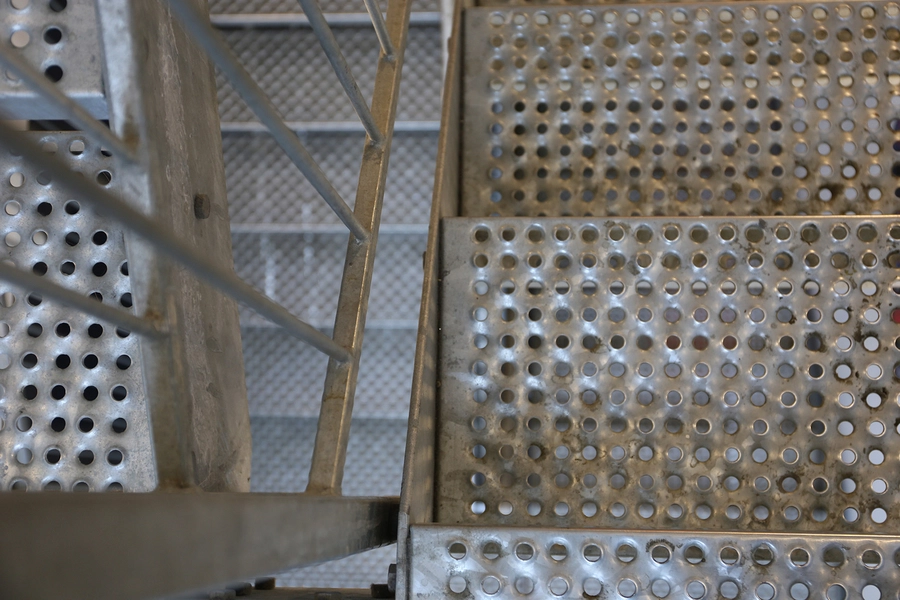 Jægersborg Vandtårn Detalje, trappe fritidshjem