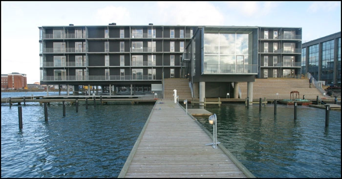 Teglværkshavnen Facade mod syd