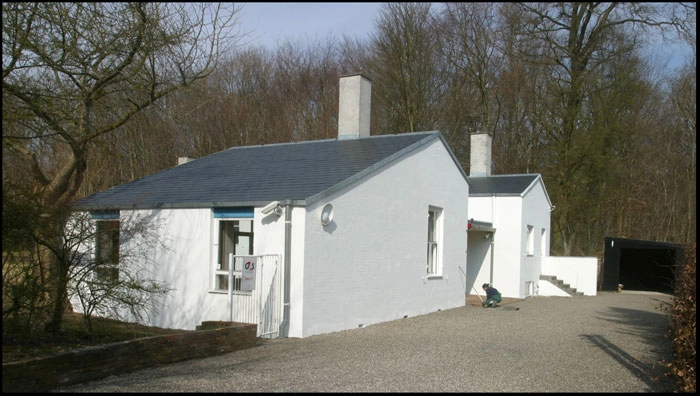 Finn Juhls hus Indkørsel