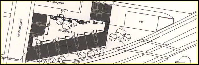 Fyrtårnet Situationsplan
