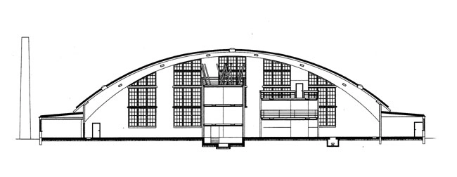 Vandflyverhangar Snit