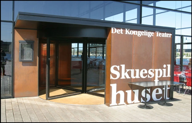 Det Kongelige Teater – Skuespilhuset Skiltning