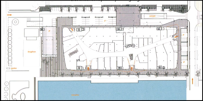 Waterfront Shoppingcenter Plan