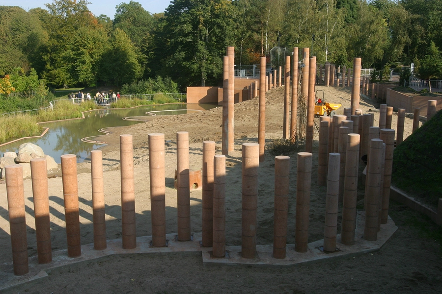 Elefanthuset Udeareal