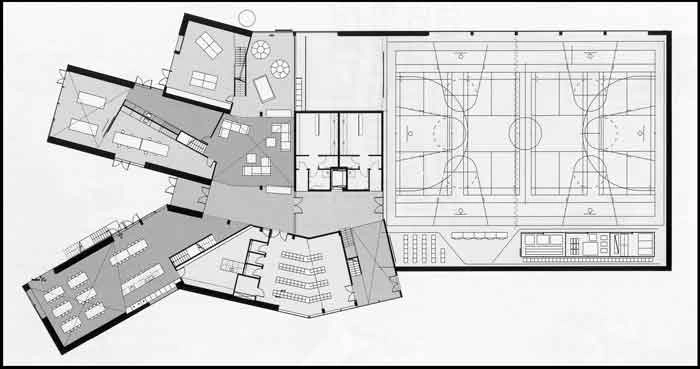 Gersonsvej Fritids- og Idrætscenter Plan