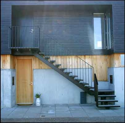 Rækkehuse på Havnevej 8-12 Ståltrapper I