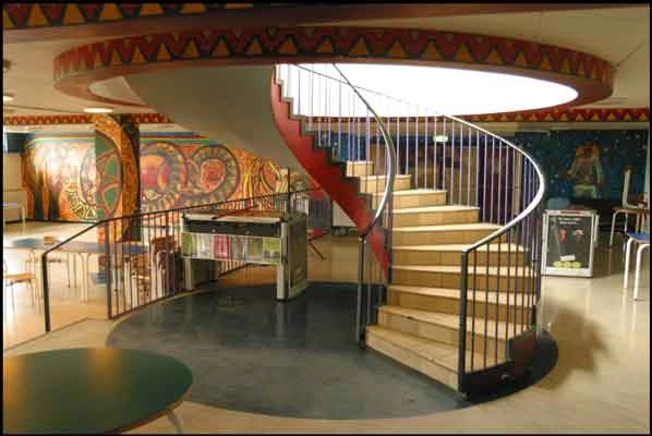 Århus Statsgymnasium Trappe