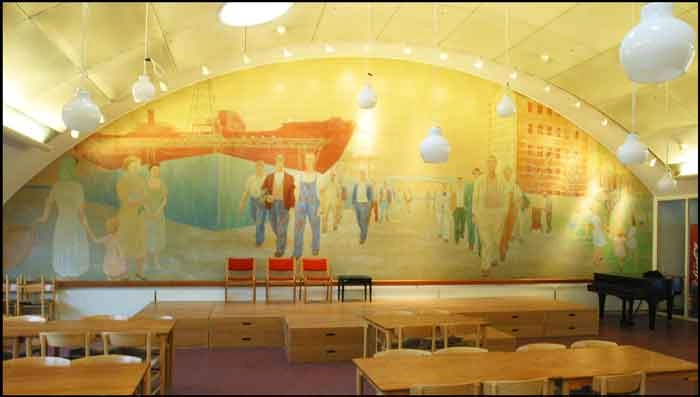 Radiohuset Vægmaleri