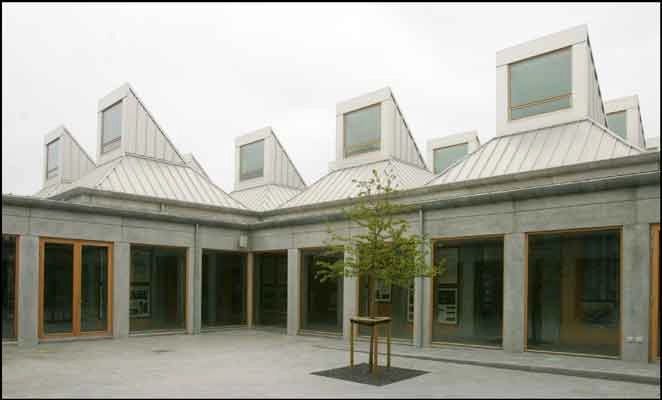 Utzon Center Indvendig gård