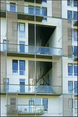 City Husene Facadeudsnit