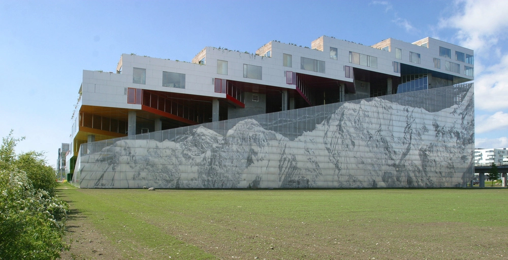 Bjerget overblik fra nord