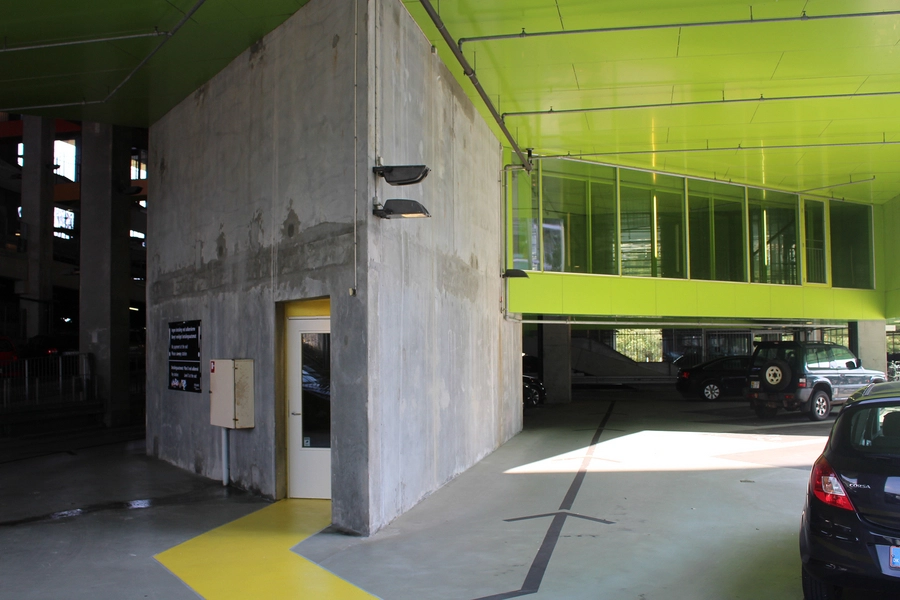 Bjerget Parkeringshus trappetårn