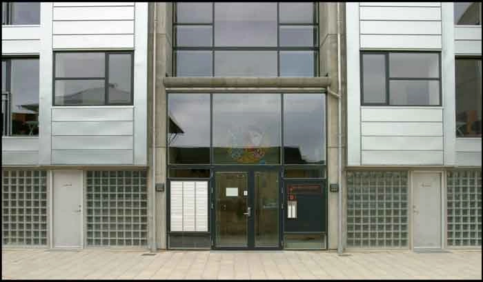 Bikuben Kollegiet Aalborg Indgangsparti